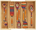 Totally Bamboo Expandable Kitchen Drawer Organizer, 13 to 22 in Wide by TotallyBamboo