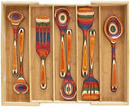 Totally Bamboo Expandable Kitchen Drawer Organizer, 13 to 22 in Wide by TotallyBamboo