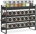EsLuker.ly Spice Seasoning Rack Organizer Kitchen Countertop, 4 Tier Bamboo by EsLukerly