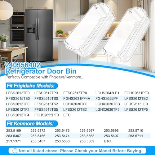 ALVAR 240356402 Refrigerator Door Bin for Frigidaire Door Shelf Replacement - Image 4