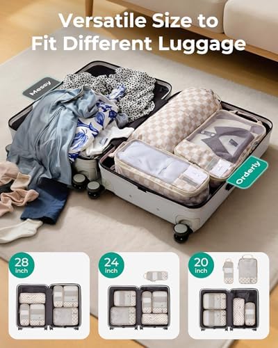 BAGSMART Compression Packing Cubes for Travel Essentials - Image 3