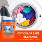 Ultra Fresh 6X Platinum Laundry Detergent, Up to 640 Loads, Bleach Alt, 5 Gallon Bundled with Platinum 6X Laundry Detergent Sheets with Fresh Scent - Image 6