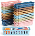 24 pcs Vintage Pencil Basket Dispenser for Classroom Pencil Holder for Desk by gisgfim