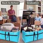 4 Pcs 96 Gallon Extra Large Moving Bags Heavy Duty Storage Bag - Image 5