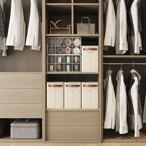 Varhomax Shoe Organizer Box for Closet, Small Foldable Shoe Storage Bin - Image 7
