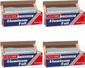 12"x1000 Aluminum Foil Roll | Ideal for Grilling, Baking, & Food Storage | Durable, Versatile for Home & Professional Use | Premium Quality, Commercial Grade, w/Easy Tear Dispenser Box (Pack of 4) by Unknown