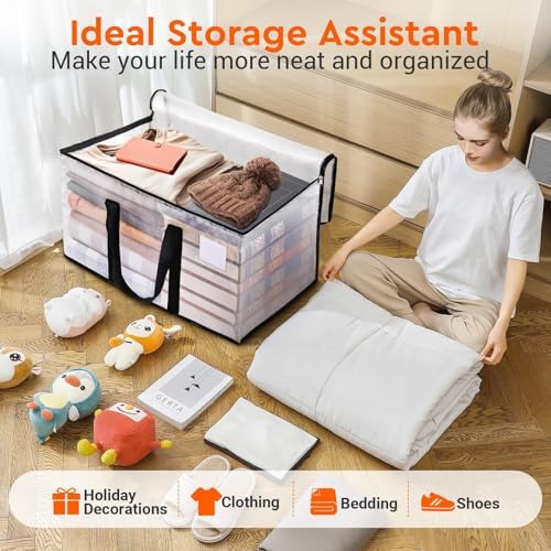 BlissTotes Moving Bags, 93L 10-Pack Storage Bags, Moving Boxes - Image 5
