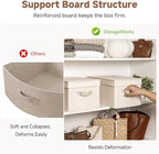 StorageWorks Storage Bins with Lids, Storage Basket with Lid, Closet Bins - Image 4