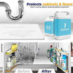 The Original Under Sink Mat - Silicone Waterproof mat, Trimmable, Easy to Clean, Kitchen Cabinet Liner, Under Sink Protector mats, Drip Tray with Lip - 34" x 22" or Smaller - Image 4