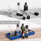 MAONAME Royal Blue Vanity Tray Set of 2, Rectangular Toilet Tank Trays - Image 6