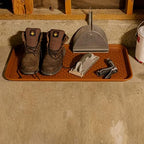 Multi-Purpose Tray in Decorator Colors - 30” L x 15” W x 1.20” H (Saddle Brown Set of 2) - Image 3