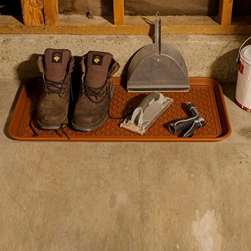 Multi-Purpose Tray in Decorator Colors - 30” L x 15” W x 1.20” H (Saddle Brown Set of 2) - Image 3