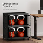 UAMFURI Stackable Storage Bins with Lids, 240QT Extra Large Storage Cabinet - Image 3