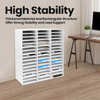48-Slots Classroom Mailbox Thickened PVC Literature Organizer - Image 5
