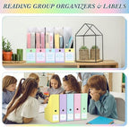 Pasimy 25 Pcs Cardboard Magazine File Holder Magazine Organizer Book Bin - Image 6
