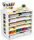 11X17 Construction Paper Organizer for Desk PVC Scrapbook Storage by Unknown