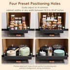 Pull Out Cabinet Organizer, 21"Deep Slide Out Drawers for Kitchen Cabinets - Image 5