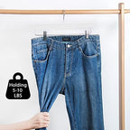 Nature Smile Deluxe Wooden Pants Hangers, White, Pack of 28 - Image 5