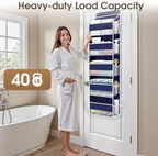 2 Pcs Over The Door Organizer Large Capacity Hanging Storage Room Organizer - Image 5