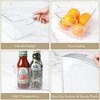 URALFA Lazy Susan Organizer Set of 8, 1/8 Wedge Corner Cabinet Organizer - Image 6