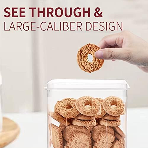 PRAKI 10 PCS Flour Sugar Storage Containers for Organizers and Storage - Image 5