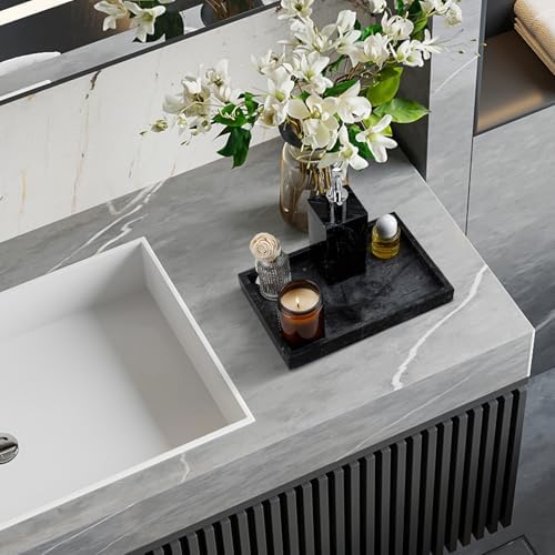 Real Natural Marble Tray for Bathroom, Vanity, Kitchen Counter & Desktop - Image 6