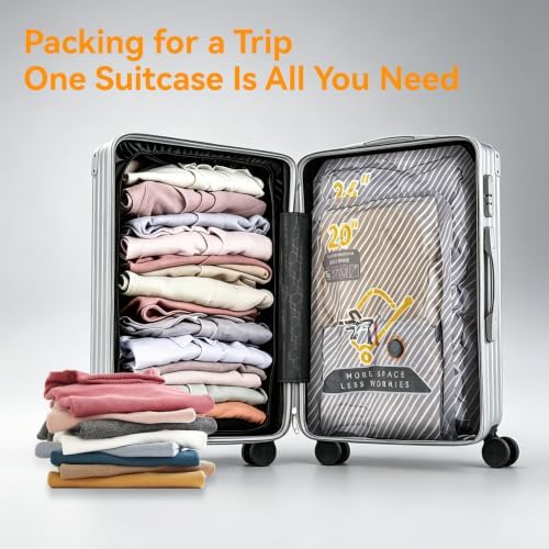 20-Pack Vacuum Bags for Travel with Wireless Rechargeable Pump | Carry-on Size Compression Packing Bags for Luggage & Suitcase, Space Saver for Clothes & Home Seasonal Storage, 3S Vacuum - Image 2