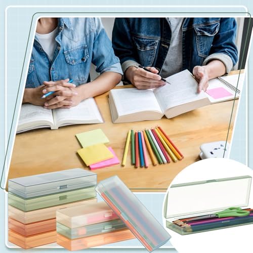 Fainne 24 Plastic Pencil Case Bulk, Single Layer, Morandi Colors, S - Image 5