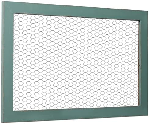 18 × 29" Chicken Wire Frame Large Bulletin Board, Hanging Jewelry Organize by SOFE