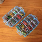 Sooyee 7 Layers Stackable Storage Container, 70 Adjustable Compartments Stackable Storage Container for Kids Toys, Art Crafts, Jewelry, Supplies, Mini Case & Letter Sticker Included,Blue - Image 4