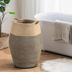 Extra Large Cotton Rope Laundry Hamper Basket, 105L Blanket Basket - Image 7