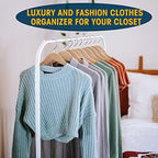 Wood Hangers - 60 Pack Solid Shirt Hangers, Heavy Duty & Slim Wooden Hangers, for Suit, Coat, Jacket, Pants（Natural） - Image 4