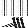 Gridwall Hooks 4 Inch, 100PC Heavy Duty Black Display Hooks for Grid Wall Panels, Grid Wall Accessory for Retail Store, Home Stroage, Garage, Trade Show by Home