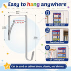 2 Pack Weekly Kids Clothes Organizer with 12 Pockets - Image 6