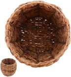 Healeved 10inch Seagrass Plant Basket Indoor Planter Basket Sundries Storage Woven Seagrass Wicker Planter Flower Pot - Image 5