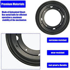 8" Lazy Susan Bearing,6PCS Heavy Duty Turntable Swivel for Rotating - Image 5
