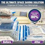 XXL Jumbo Vacuum Seal Storage Bags Extra Large for Clothing Bedding - Image 3