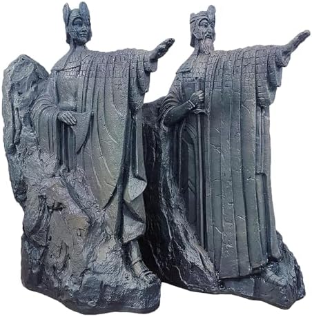 Lord of the Rings Bookends, Resin Decorated Bookshelf,9.8 Inch by KLQJNP