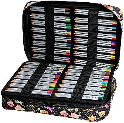 Lbxgap 480 Slots Colored Pencil Case w/Handle & Shoulder Strap - Image 3