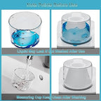 77.8OZ Laundry Detergent Dispenser Container, 2 Pack Liquid Laundry Dispenser, Plastic Detergent Dispensers for Laundry Room/Powder/Fabric Softener with Labels/Tray, Clear - Image 4