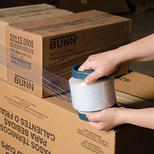 WOD SFD18H Durable Plastic Hand-Saver Lightweight Compact Stretch Film Wrap Holder & Dispenser Designed - Ideal for Shrink Film Wrapping Applications: Fits Any 3" in. Core (75-Pair) - Image 2
