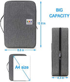 YOUSHARES Big Capacity Colored Pencil Case - 300 Slots large Pen Case Organizer with Multilayer Holder for Prismacolor Colored Pencils & Gel Pen (Grey) - Image 6