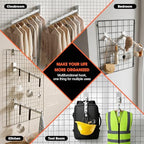 6Pack 14" Gridwall Waterfall Hooks 6 Balls,Gridwall Accessories - Image 6