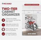 Rev-A-Shelf Dual Kitchen Cabinet Pullout Organizer, Min Open Width of 11.5" - Image 6