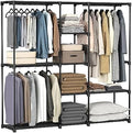 SONGMICS Portable Closet, Storage Organizer, 71.7 x 16.9 x 71.7 Inches by SONGMICSbySONGMICSHOME