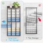 Towel Racks for Bathroom Wall Mounted, Updated 4 Bar Wall Towel Holder - Image 5