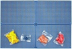 Organizer Genie 76 Piece Pegboard Tool Organizer Starter Kit, Flexible and Specially Designed to Hold All Tools - 4 Blue Pegboards, 36 Socket Holders, 36 Universal Clips by AscendTools