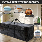 4 Pcs 176 Gallon Extra Large Moving Bags Heavy Duty Storage Bag - Image 4