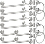 20pcs Brushed Nickel Bathroom Hardware Set by RUBY.Q
