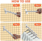 6Pack 14" Gridwall Waterfall Hooks 6 Balls,Gridwall Accessories - Image 5
